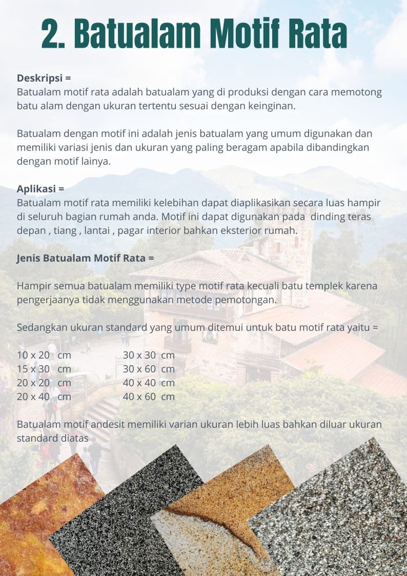 Batu Templek / Alur